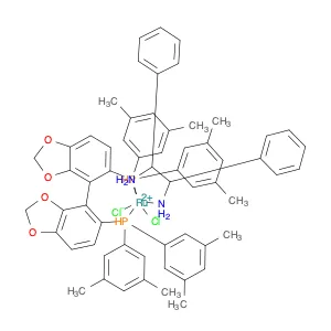 Dichloro{(S)-(-)-5,5'-bis[di(3,5-xylyl)phosphino]-4,4'-bi-1,3-benzodioxole}[(1S,2S)-(-)-1,2-diphen…