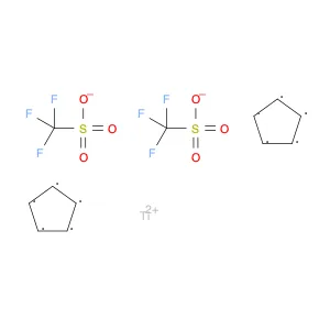 Bis(cyclopentadienyl)titanium(IV) bis(trifluoromethanesulfonate)