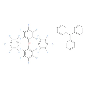 Triphenylmethylium tetrakis(perfluorophenyl)borate