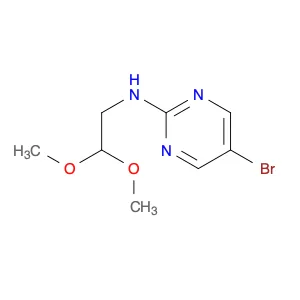 5-Bromo-N-(2,2-dimethoxyethyl)pyrimidin-2-amine