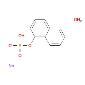 1-​Naphthalenol, 1-​(dihydrogen phosphate)​, sodium salt, hydrate (1:1:1)