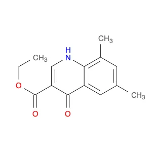 6,8-Dimethyl-4-hydroxyquinoline-3-carboxylic acid ethyl ester