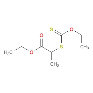 Propanoic acid, 2-[(ethoxythioxomethyl)thio]-, ethyl ester