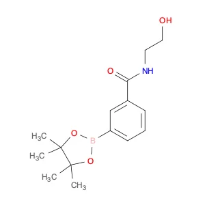 N-(2-Hydroxyethyl)-3-(4,4,5,5-tetramethyl-1,3,2-dioxaborolan-2-yl)benzamide