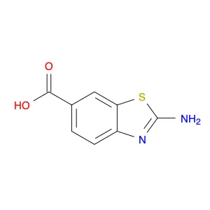 6-Benzothiazolecarboxylic acid, 2-amino-