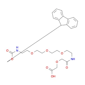 17-(Fmoc-amino)-5-oxo-6-aza-3,9,12,15-tetraoxaheptadecanoic acid
