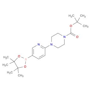 tert-Butyl 4-(5-(4,4,5,5-tetramethyl-1,3,2-dioxaborolan-2-yl)pyridin-2-yl)piperazine-1-carboxylate
