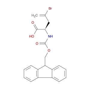 (R)-2-((((9H-Fluoren-9-yl)methoxy)carbonyl)amino)-4-bromopent-4-enoic acid