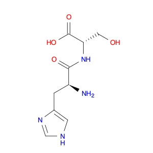 (S)-2-((S)-2-Amino-3-(1H-imidazol-4-yl)propanamido)-3-hydroxypropanoic acid