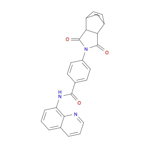 rel-4-[(3aR,4S,7R,7aS)-1,3,3a,4,7,7a-Hexahydro-1,3-dioxo-4,7-methano-2H-isoindol-2-yl]-N-8-quinoli…