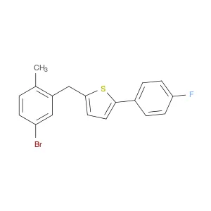 2-[(5-Bromo-2-methylphenyl)methyl]-5-(4-fluorophenyl)thiophene