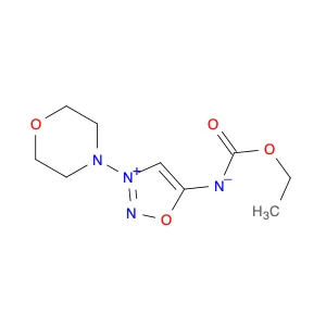 1,​2,​3-​Oxadiazolium, 5-​[(ethoxycarbonyl)​amino]​-​3-​(4-​morpholinyl)​-​, inner salt