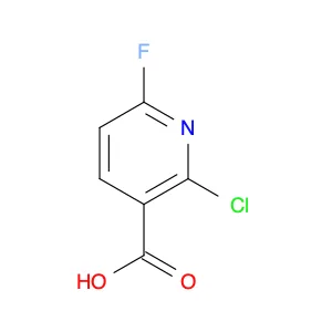 2-Chloro-6-fluoronicotinic acid