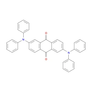9,10-Anthracenedione, 2,6-bis(diphenylamino)-