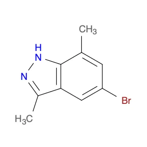 5-Bromo-3,7-dimethyl-1H-indazole