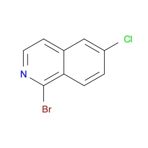 1-Bromo-6-chloroisoquinoline