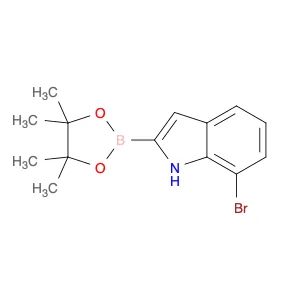 7-Bromo-2-(4,4,5,5-tetramethyl-1,3,2-dioxaborolan-2-yl)-1H-indole