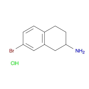 7-Bromo-1,2,3,4-tetrahydronaphthalen-2-amine hydrochloride