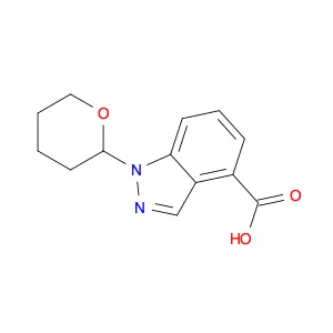 1-(Tetrahydro-pyran-2-yl)-1h-indazole-4-carboxylic acid