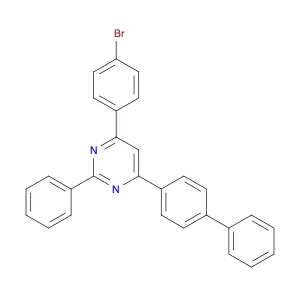 4-([1,1'-Biphenyl]-4-yl)-6-(4-bromophenyl)-2-phenylpyrimidine