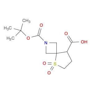 2-(tert-Butoxycarbonyl)-5-thia-2-azaspiro[3.4]octane-8-carboxylic acid 5,5-dioxide