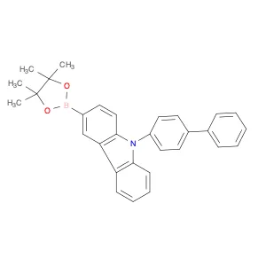 9H-Carbazole, 9-[1,1'-biphenyl]-4-yl-3-(4,4,5,5-tetraMethyl-1,3,2-dioxaborolan-2-yl)-