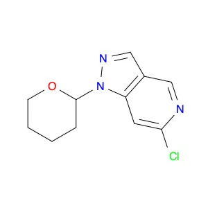 6-Chloro-1-(tetrahydro-2H-pyran-2-yl)-1H-pyrazolo[4,3-c]pyridine