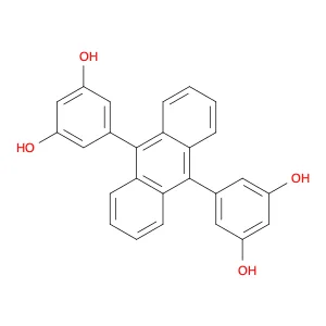 5,5'-(Anthracene-9,10-diyl)bis(benzene-1,3-diol)
