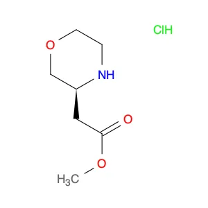 (S)-Methyl 2-(morpholin-3-yl)acetate hydrochloride