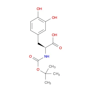 N-(tert-buloxycarbonyl)-3,4-dihydroxy-L-phenylalanine