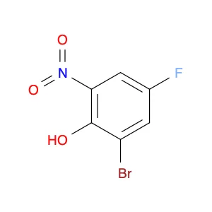 2-Bromo-4-fluoro-6-nitrophenol