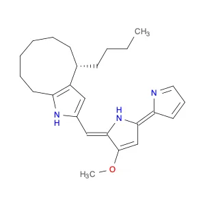Butylcycloheptylprodigiosin