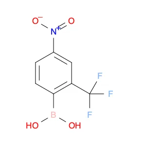 4-Nitro-2-(trifluoromethyl)phenylboronic acid