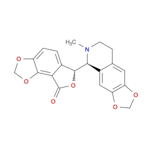 (6R)-6-[(5S)-5,6,7,8-Tetrahydro-6-methyl-1,3-dioxolo[4,5-g]isoquinolin-5-yl]furo[3,4-e]-1,3-benzod…