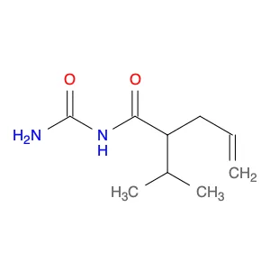 4-​Pentenamide, N-​(aminocarbonyl)​-​2-​(1-​methylethyl)​-
