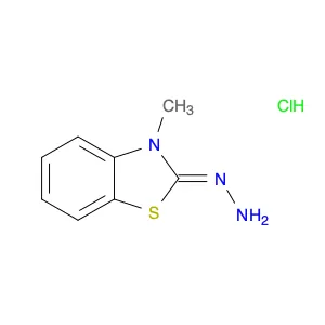 2(3H)-Benzothiazolone, 3-methyl-, hydrazone, monohydrochloride