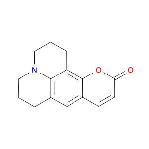 2,3,5,6-1H,4H-Tetrahydroquinolizino[9,9a,1-gh]coumarin