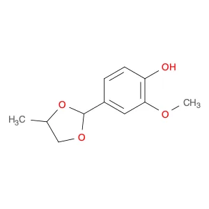2-Methoxy-4-(4-methyl-1,3-dioxolan-2-yl)phenol