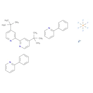 [4,4'-bis(1,1-Dimethylethyl)-2,2'-bipyridine-κN¹,κN¹']bis[2-(2-pyridinyl-κN)phenyl-κC]iridium(III)…