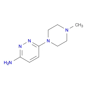 3-Pyridazinamine, 6-(4-methyl-1-piperazinyl)-