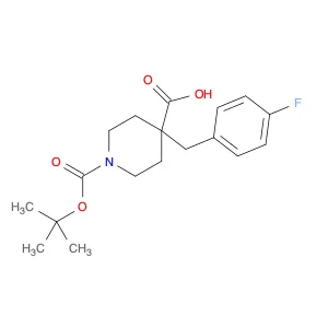 1-(Tert-Butoxycarbonyl)-4-(4-Fluorobenzyl)Piperidine-4-Carboxylic Acid