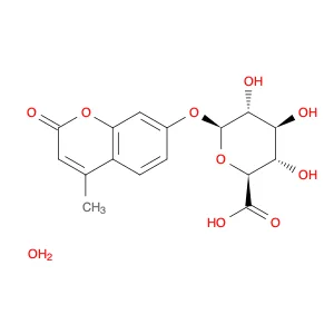 4-Methylumbelliferyl-β-D-glucuronid Hydrat 4-Methylumbelliferyl-β-D-glucuronide Hydrate