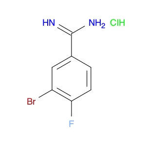 3-Bromo-4-fluorobenzimidamide hydrochloride