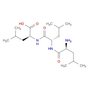 (S)-2-((S)-2-((S)-2-Amino-4-Methylpentanamido)-4-Methylpentanamido)-4-Methylpentanoic Acid