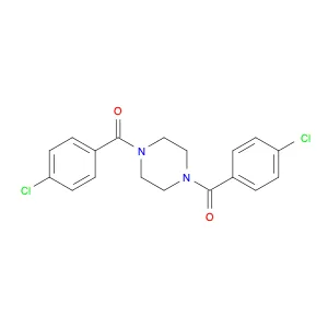 1,4-BIS(4-CHLOROBENZOYL)-PIPERAZINE