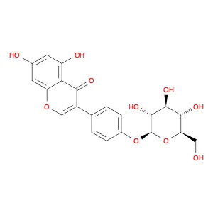 5,7-Dihydroxy-3-(4-(((2S,3R,4S,5S,6R)-3,4,5-trihydroxy-6-(hydroxymethyl)tetrahydro-2H-pyran-2-yl)o…