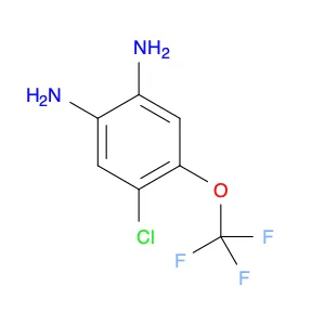4-Chloro-5-(trifluoromethoxy)benzene-1,2-diamine
