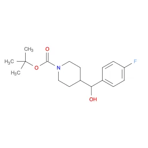 tert-butyl 4-((4-fluorophenyl)(hydroxy)methyl)piperidine-1-carboxylate