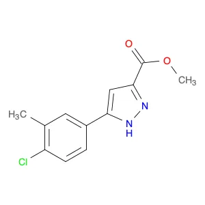 Methyl 5-(4-chloro-3-methylphenyl)-1H-pyrazole-3-carboxylate