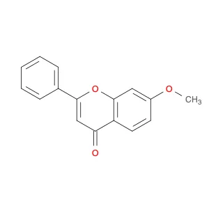 4H-1-Benzopyran-4-one, 7-methoxy-2-phenyl-